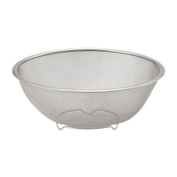 ざる ザル キッチン用品 調理器具 シンプル｜ ステンレスメッシュストレーナー 20cm  KEYU...