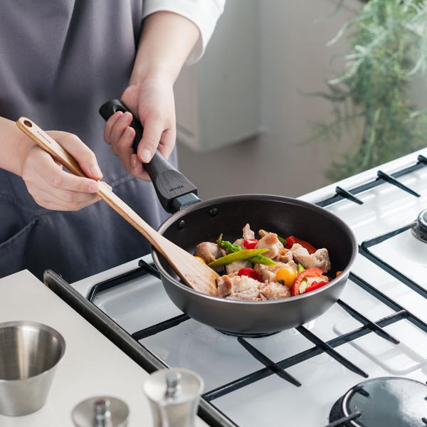 IH対応 調理器具 ダイヤモンド粒子配合のコーティング IHフライパン 一人暮らし[Timant I...