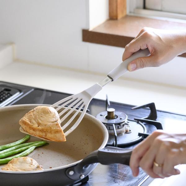 フライ返し 日本製 食洗器対応 穴あき ソフト 柔らかい 国産 ナイロン ターナー｜ KEYUCA ...
