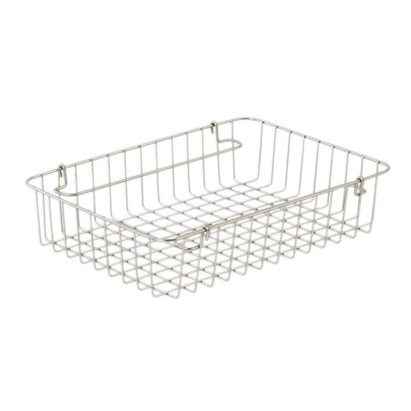 バスケット かご カゴ ワイヤーバスケット ステンレス タオル 収納[重なるステンレスバスケット ワ...