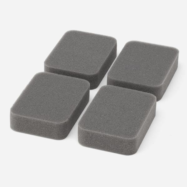 抗菌 スポンジ 食器洗い 洗いやすい キッチン 柔らかい 握りやすい シンプル 泡立ち 黒 ｜ KE...