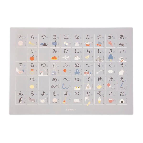 おふろポスター ひらがな 日本製 知育 学習ポスター 防水 浴室貼付 こども向け ｜ KEYUCA ...