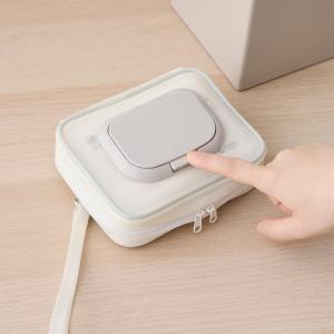 ウェットティッシュ ポーチ 抗菌 フタ付き おしりふき ポーチ ワンプッシュ パッキン 乾きにくい｜ KEYUCA 乾きにくい ウェットシート用ポーチ ケユカ