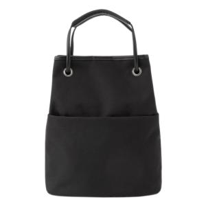 2way仕様 ショルダーバッグ ハンドバッグ 撥水 マグネット 無地 シンプル[N撥水2WAY巾着バッグ M ブラック KEYUCA ケユカ]