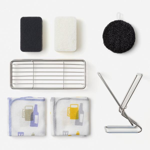 スポンジ たわし ホルダー シンクポケット クロス 布巾 キッチン掃除 新生活セット[［WEB限定］...