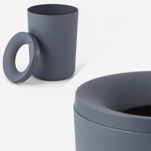 ゴミ箱 おしゃれ 袋が見えない インテリア 丸...の詳細画像5