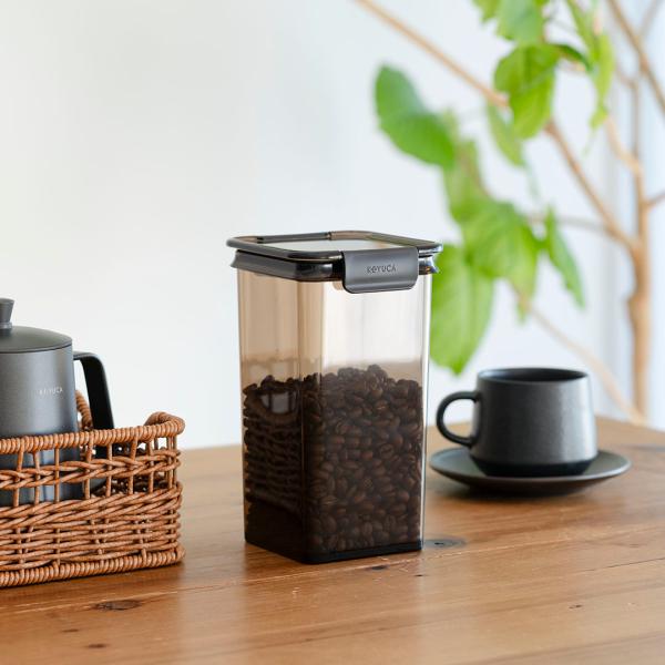 保存容器 ストッカー キッチン 収納 調味料入れ ロック付き シンプル ｜ 紫外線をカットする密閉キ...