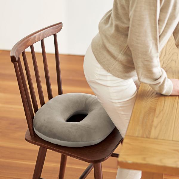 低反発 ウレタン 座布団 オフィス 仕事 産後 痔 ｜ 骨盤円座クッション  KEYUCA(ケユカ)