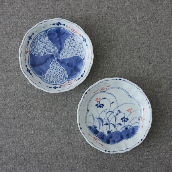 国産 食器 皿 取り皿 おしゃれ 料理 食洗機可 ｜ [美濃焼] 赤絵深プレート 17cm  KEY...