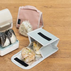 お弁当グッズ 保冷バッグ おにぎり袋 撥水加工 ...の商品画像