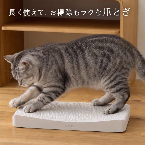 つめとぎ 爪とぎ 猫 猫用 おもちゃ 両面 ペット用品 清潔 ｜ ペット用 とぎカスが出にくい リバ...