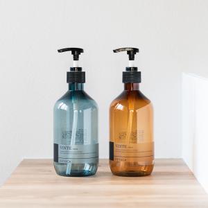 詰め替えボトル 容器 シャンプー シャンプーボトル[reful 角ボトル