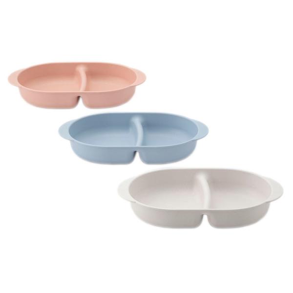 食器 子供用食器 プレート キッズプレート 子ども こども[日本製 抗菌バンブー 深型仕切りプレート...