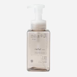 詰め替えボトル 容器 シャンプー シャンプーボトル[reful 角ボトル