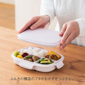 お弁当箱 ランチボックス かわいい 薄型 平ら...の詳細画像3