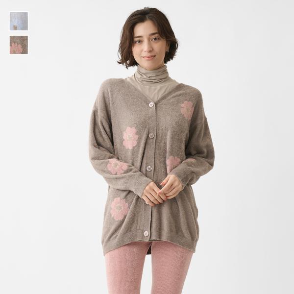 カーディガン レディース おしゃれ 通販 | ケユカリラックスウェア チクチクしにくい前後2WAYフ...