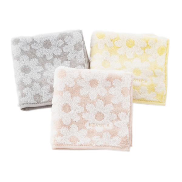 日本製 国産 タオルハンカチ 花柄[[今治製]HCT ハンカチタオル デイジー 22×22cm KE...