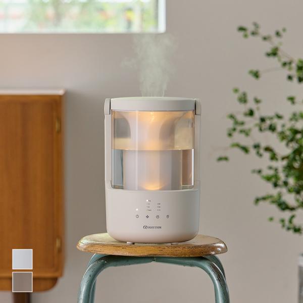 中型 シンプル 可動式ハンドル付き｜ コンパクト 洗いやすくて自動乾燥 お手入れかんたん加湿器(MI...