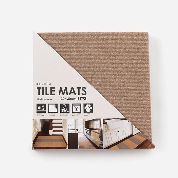 タイルマット タイルカーペット ラグマット タイル カーペット[日本製 タイルマット8枚セット 30...