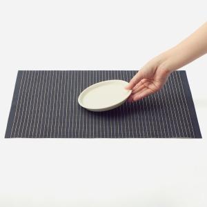 ランチマット テーブルウェア ステッチ柄 グリ...の詳細画像5