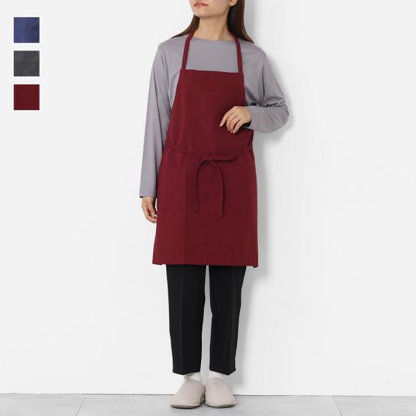 ユニセックス レディース メンズ ショート丈 ポケット付き フリーサイズ 動きやすい｜ リサイクル糸...