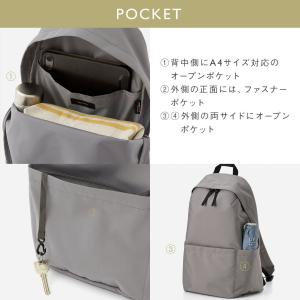 リュック 撥水 軽量 12L 270g a4 ...の詳細画像3