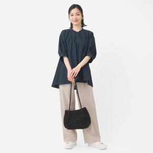 バッグ ハンドメイド 春 夏 涼しげ メタリッ...の詳細画像2