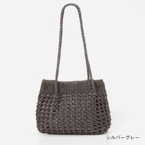 バッグ ハンドメイド 春 夏 涼しげ メタリッ...の詳細画像4