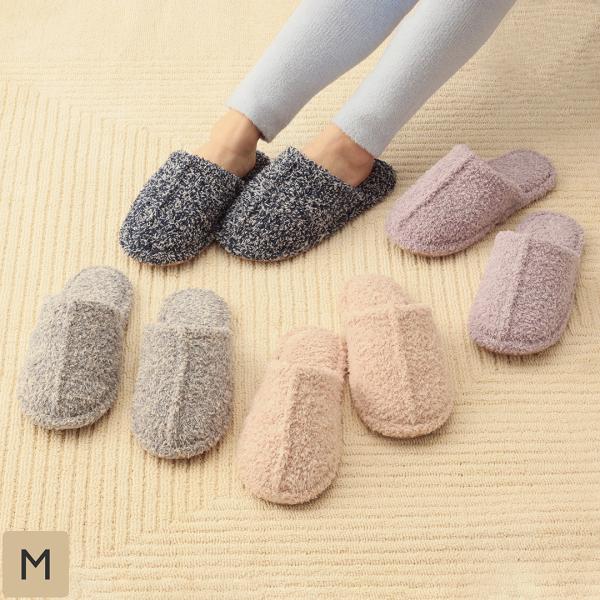 ルームシューズ ふわふわ かわいい 足の形にフィット 履き心地抜群 リビング 寝室｜ ふわふわミック...
