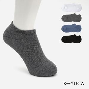 靴下 スニーカーソックス シンプル ｜ R M メンズ パイルメッシュ スニーカー丈 | ソックス | 靴下 KEYUCA(ケユカ)