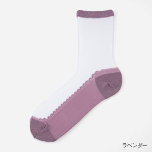 レディース ソックス ロークルー 無地 春夏|...の詳細画像4