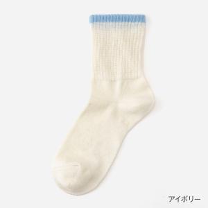 靴下 綿 麻 レディース メッシュ 春 夏 ソ...の詳細画像1