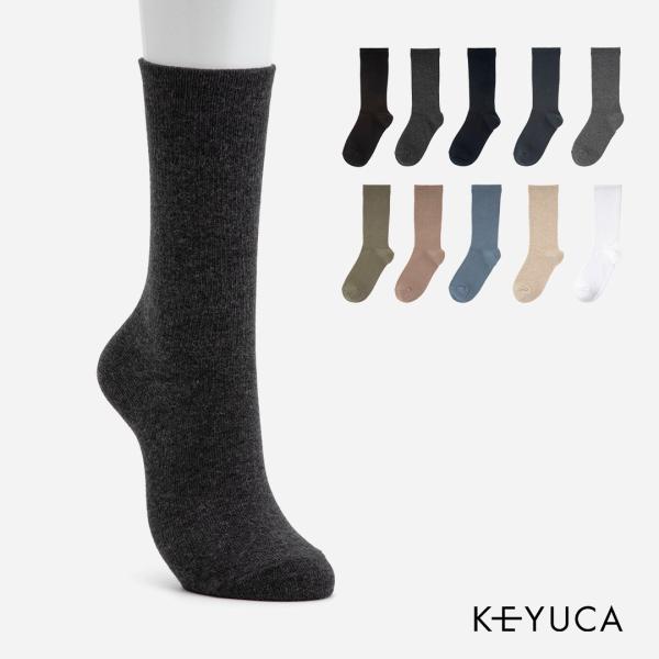 無地 クルーソックス ズレ落ちにくい 綿 シンプル 男性 脚フィット｜R M メンズ 無地クルー|ソ...