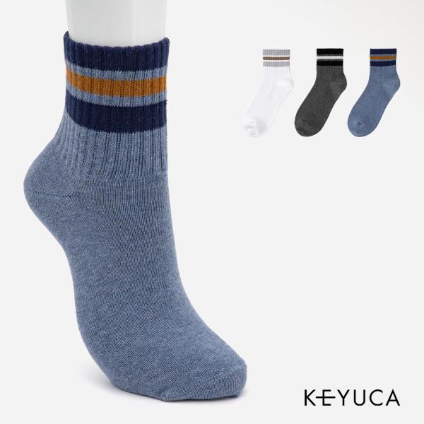 靴下 ソックス ショート メンズ ギフト おしゃれ 通販 ｜ R M メンズ ラインショート|ソック...