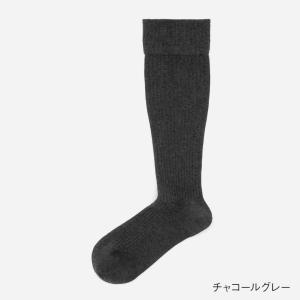 クルーソックス リブ 着圧 パンプス 女性 レ...の詳細画像2