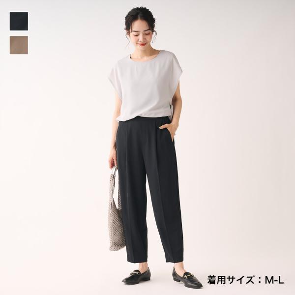 レディース ボトムス パンツ ストレッチ キレイ見え さらっと おしゃれ  通販|さらてろストレッチ...