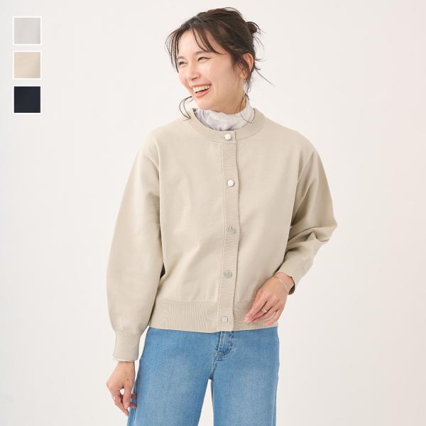 レディース トップス ライトアウター カーディガン ニット 軽量 ウォッシャブル 春 おしゃれ 通販...