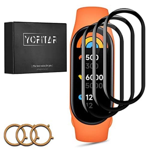 YOFITAR for xiaomi smart band 7/8 フィルム Xiaomi スマート...