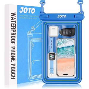 JOTO 防水ケース 水に浮く 大容量ドライバッグ IP68認定 完全防塵と防水 対応機種：iPhone 14 13 Mini Pro Ma｜keywest-store