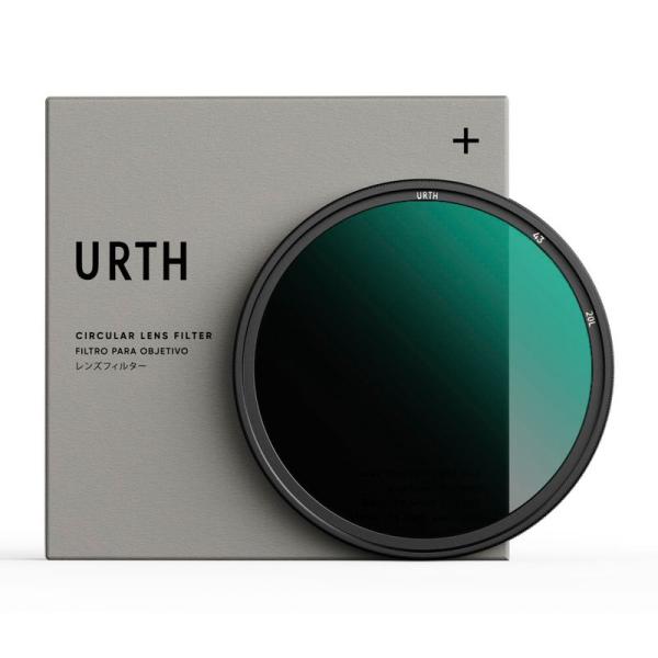 Urth 43mm ND4 (2ストップ) 可変NDレンズフィルター(プラス+)