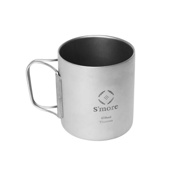 S&apos;more(スモア) Titanium mug double チタンマグ マグカップ チタン コッ...