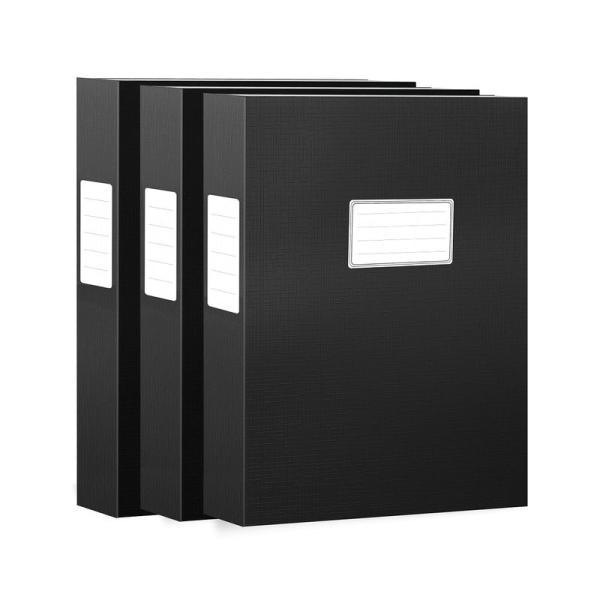 JiaWei ファイルボックス(3個組), 書類 整理. ファイル, 24 x 4.5 x 32.2...