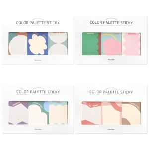 モノライク カラーパレットスチーキ オブジェ 300 A Color palette Sticky Objet セット 4p - デザイン1｜keywest-store