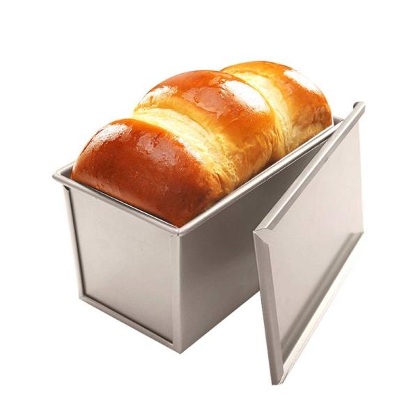 CHEFMADE パン型 フタ付き スリムパウンド型 粘りにくい食パン型