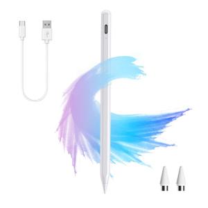 2023新登場 OFFOF タッチペン Type-C超急速充電スタイラスペン 極細超高精度ipad タッチペン apple penci互?ペ｜keywest-store