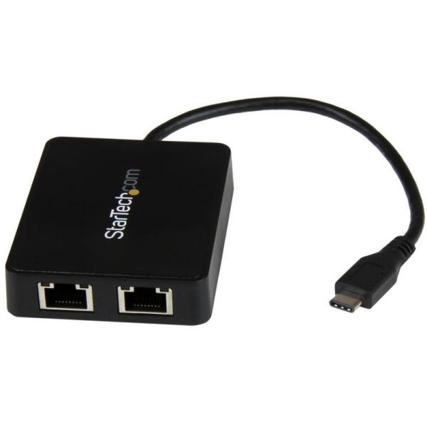 StarTech.com USB-C接続2ポートギガビット有線LAN変換アダプタ USB 3.0 A...