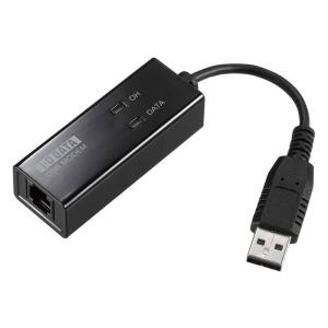 I-O DATA アナログモデム USB接続/外付け/56kbps/V.90 USB-PM560ER｜keywest-store