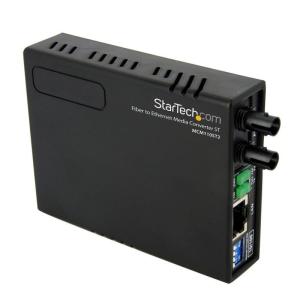 StarTech.com 10/100 Mbps イーサネット - ST光ファイバーコンバータ 2km MCM110ST2｜keywest-store