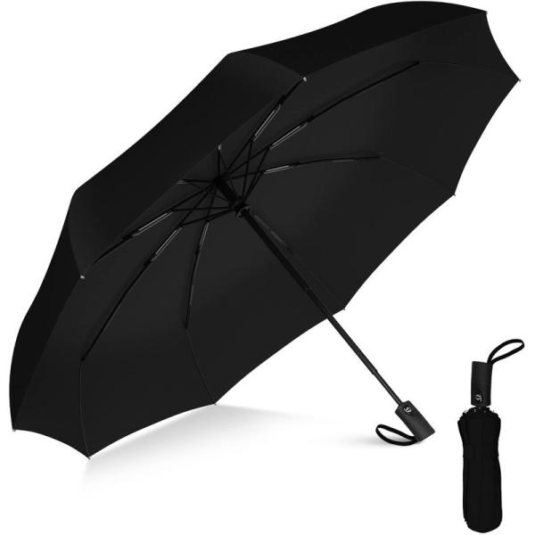 Rain-Mate Compact Travel Umbrella - Windproof, Rei...