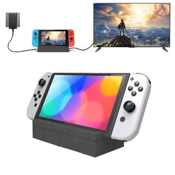 Switch &amp; Switch 有機EL用ドック HDMI変換・TVモード・USBドックセット 高出...